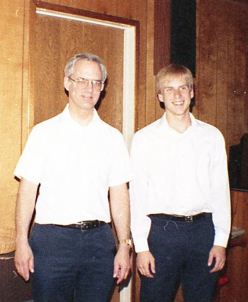 Dad and Kevi, circa 1989